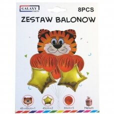 Balionų + folinių balionų rinkinys