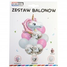 Balionų + folinių balionų rinkinys